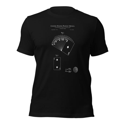 Playing Card Patent T-Shirt